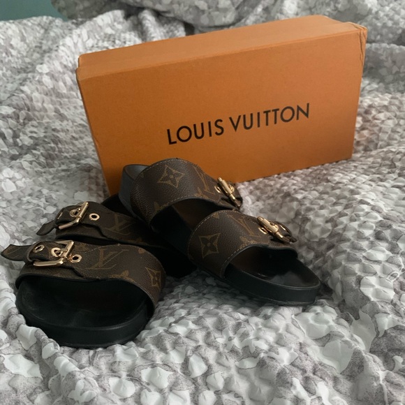 birkenstock louis vuitton shoes